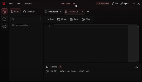 Valex UI Preview